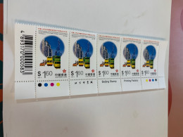 Hong Kong Stamp MNH Tram Bus Taxi - Bus