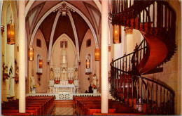 New Mexico Santa Fe Loretto Chapel Famous Stairway - Santa Fe