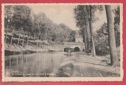 Seneffe - Le Tunnel Du Canal De Charleroi à Bruxelles ... Péniche ( Voir Verso ) - Seneffe