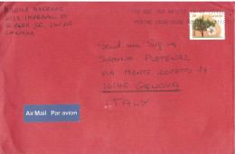 LETTERA PER ITALIA - Storia Postale