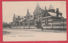 Delcampe - Soignies - Hospice Civils Et Hopital - 1908 ( Voir Verso ) - Soignies