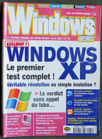 Journal Revue Informatique WINDOWS NEWS N° 87 Avril 2001  Windows XP Le Premier Test Complet - Informática