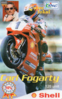 INDONESIA - PREPAID - KRING - MOTORBIKE - DUCATI CORSE - CARL FOGARTY - SHELL - Indonesien