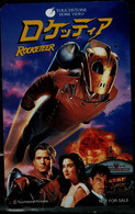 JAPAN  1992 PHONECARD CINEMA ROCKETEER USED VF!! - Film