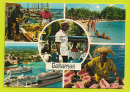 BAHAMAS NASSAU En 5 Vues Paquebots à Quai VOIR DOS BEAU TIMBRE J. Jacques Dessalines - Bahama's