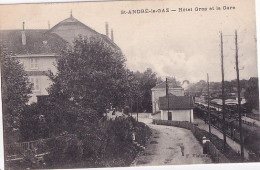 SAINT ANDRE LE GAZ                              HOTEL GROS ET LA GARE - Saint-André-le-Gaz