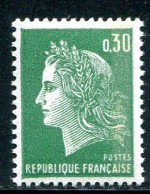 FRANCE- Y&T N°1611- Neuf Sans Charnière ** - 1967-1970 Marianne Of Cheffer