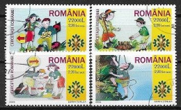 C3973 - Roumanie 2005 - Scoutism 4v.obliteres - Used Stamps