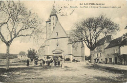 Delcampe - - Dpts Div-ref-BJ730- Lot - Assier - Place Et Eglise - - Assier