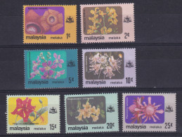 Malaya - Malacca: 1979   Flowers Set   SG82-88   MH - Malacca