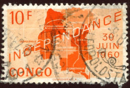 Pays : 131,2 (Congo)  Yvert Et Tellier  N° :  380 (o) - Used Stamps