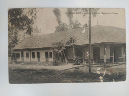 CPA GUYANE SAINT LAURENT ANGLE DE LA RUE DE L'EGLISE ET DU VILLAGE - Saint Laurent Du Maroni