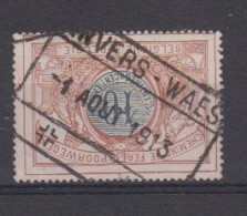 BELGIË - OBP - 1902/14 - TR 28 (ANVERS - WAES) - Gest/Obl/Us - Used