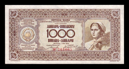 Yugoslavia 1000 Dinara 1946 Pick 67a Sc- AUnc - Yougoslavie