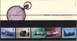 GREAT BRITAIN 1998 Land Speed Record Holders Presentation Pack - Presentation Packs