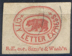 Etats-Unis, 1868 - Local Stamps N°L206 Cancel Scott Value 650$ - (F004) - Lokale Post