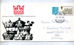 Lettre  Cachet Fdc  1000 Ans Monarchie - Maschinenstempel (EMA)