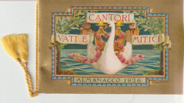 26-Calendarietto Da Barbiere-1926-Vati E Cantori Mitici Con Custodia-Ed. Sirio-Milano - Grand Format : 1941-60