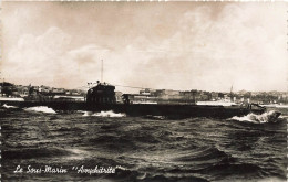 Bateau * Militaria * Le Sous Marin Amphitrite * Navire De Guerre * Marine De Guerre Française - Submarinos