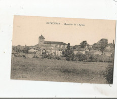 ESPELETTE QUARTIER DE L'EGLISE  (EGLISE ET HABITATIONS) - Espelette