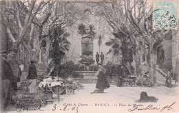 Bandol - Place Du Marché - CPA °J - Bandol