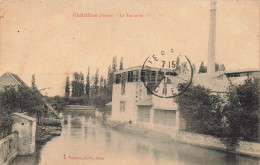 Châtillon * Vue Sur La Tannerie * Usine Tanneur Cheminée - Other & Unclassified