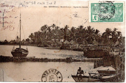 67252 - Senegal - 1907 - AnsKte "Saint-Louis", Gebraucht (Marke Bildseitig, Gehoert NICHT Zur Karte!) - Senegal