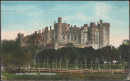 The Castle, Arundel, Sussex, 1921 - Photochrom Postcard - Arundel