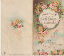 45-Calendarietto Di Santa Teresa Dal Bambino Gesù-1932 - Grand Format : 1941-60