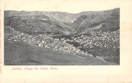 LIBAN - Zahléh - Village Du Liban - Carte Postale Ancienne - Siria