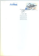 AUSTRALIA - 3 PREPAID COVERS FDI - 1.9.2009 - PETREL ALBATROS SNIPE -  Lot 25754 SEE DESCRIPTION - Postal Stationery