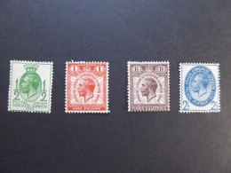 GREAT BRITAIN SG 434-437  MH Stamps ONLY - Andere & Zonder Classificatie