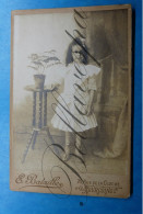 C.D.V. Photo-Carte De Visite Studio  E.Bataille Rue De La Cloche Tourcoing - Alte (vor 1900)