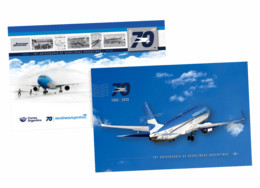 Argentina 2020 Aerolineas Argentinas 70 Years Postal Postcard MNH - Nuevos