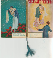 53-Calendarietto Da Barbiere-1940-Serenate Celebri-con Custodia-Salone Piave Lotera Domenico-Nicolosi-Catania - Grand Format : 1941-60