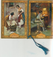 56-Calendarietto Da Barbiere-1938-La Lettera-con Custodia - Formato Grande : 1941-60