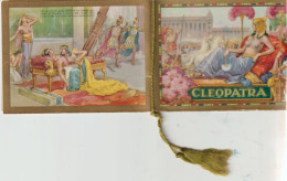 58-Calendarietto Da Barbiere-1936-Cleopatra-con Custodia Aperta Ma Calendario Fior Di Stampa - Tamaño Grande : 1941-60