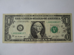 USA 1 Dollar 2013 Banknote See Pictures - National Currency