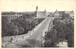 LUXEMBOURG - Avenue Et Pont Adolphe  - Carte Postale Ancienne - Luxemburg - Town