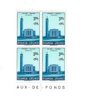 Cathédrale D'Usumbura.MNH,Neuf Sans Charnière.Bloc De 4. - Nuevos