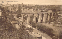 LUXEMBOURG - Panorama - Carte Postale Ancienne - Luxemburg - Stad