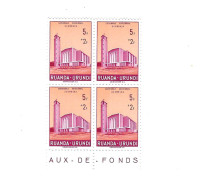 Cathédrale D'Usumbura.MNH,Neuf Sans Charnière.Bloc De 4. - Ongebruikt