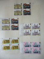 GREAT BRITAIN SG 975 ARCHITECHTURAL HERITAGE YEAR BL4 MARGIN - Sheets, Plate Blocks & Multiples