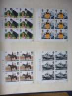 GREAT BRITAIN SG 1100-03 METROPOLITAN POLICE BL6 MARGIN - Sheets, Plate Blocks & Multiples