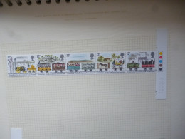 GREAT BRITAIN SG 1113-17 LIVERPOOL-MANCHESTER RAILWAY 150YR SETENENT TRAFFIC LIGHT - Feuilles, Planches  Et Multiples