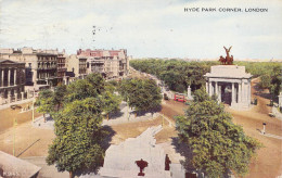 ANGLETERRE - London - Hyde Park Corner - Carte Postale Ancienne - Hyde Park