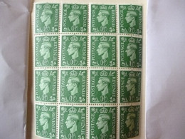 GREAT BRITAIN SG 505 DEFI BL16 Lightly Hinged - ....-1951 Pre-Elizabeth II