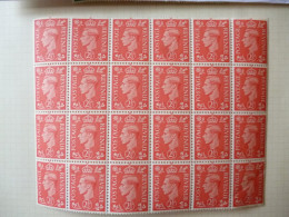 GREAT BRITAIN SG 507 DEFI BL24 Lightly Hinged - ....-1951 Pre Elizabeth II