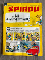 BD SPIROU N° 1405  Complet Avec Mini Récit  TTBE18/03/1965 LES SCHTROUMPS - Spirou Et Fantasio