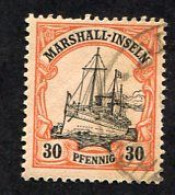 Allemagne, Colonie Allemande, Marshall, Marshall-Inseln, N°18 Oblitéré, Qualité Très Beau - Marshall